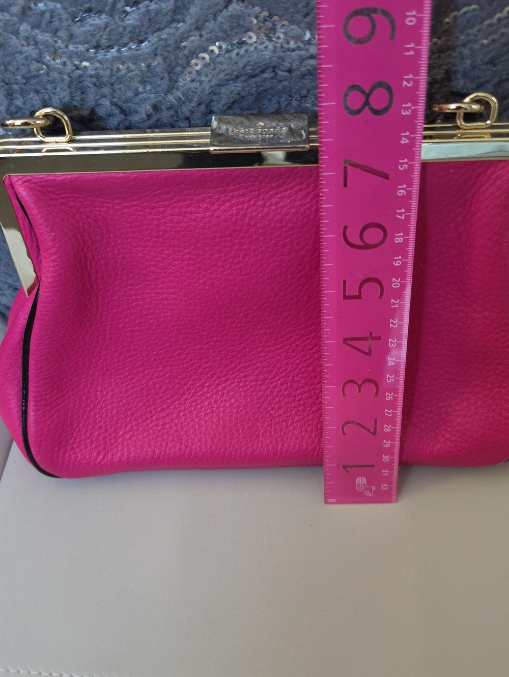 Kate Spade Pink Frame-Top Kiss Lock Shoulder Bag - Picture 2 of 11